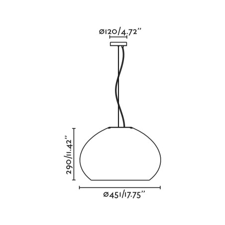 Lampe de plafond Mar 29