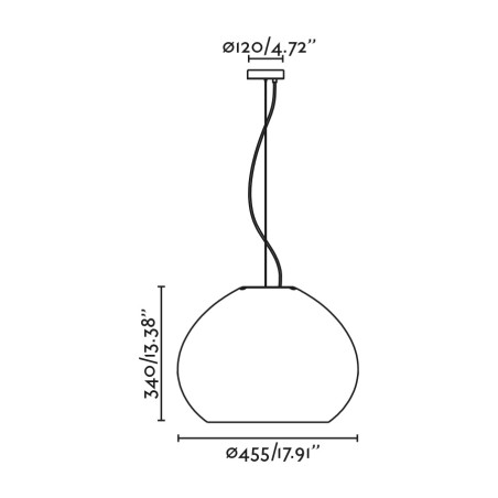 Lampe de plafond Mar 34