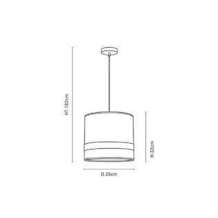 Lampe de plafond Jimmy S