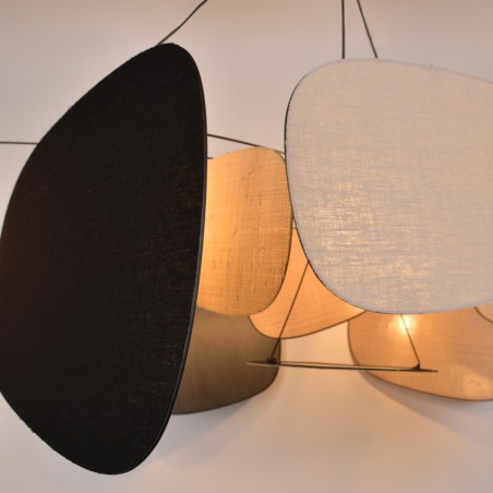 Lampe de suspension Screen 70's XXL III (4 lumieres)