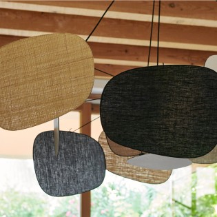 Lampe de suspension Screen 70's XXL III (4 lumieres)
