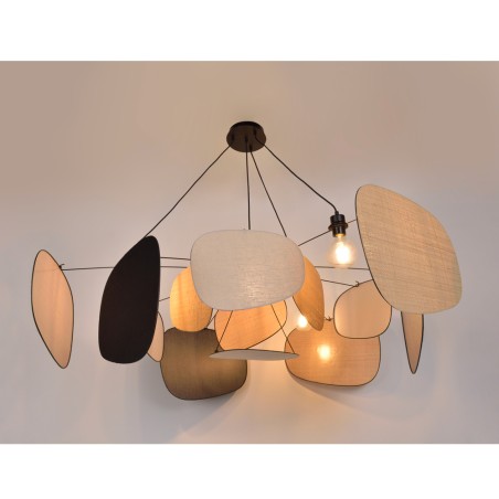 Lampe de suspension Screen 70's XXL III (4 lumieres)