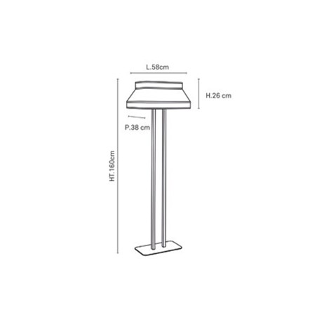 Lampadaire Square