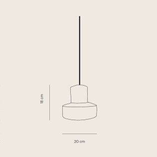 Suspension LED Oria (12W)