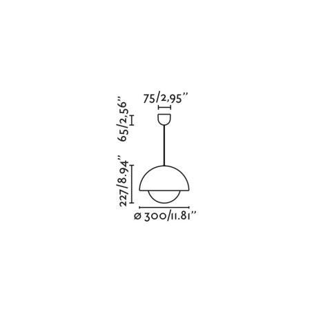 Lampe de suspension LED Marisol (14.50W)