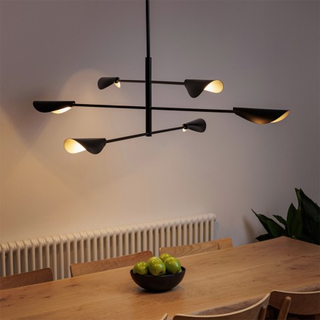 Lampe de plafond Liggera (6 lumieres)