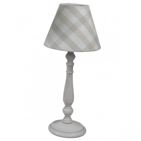 Lampe à poser classique a cuadros