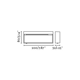 Applique murale d'extérieur LED Dune 4CCT (6W)