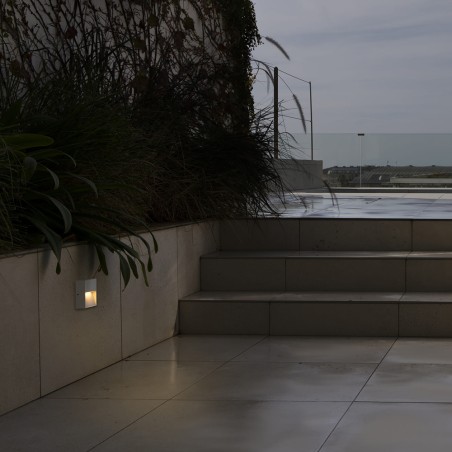 Applique murale d'extérieur LED Dune SQ 4CCT (3W)