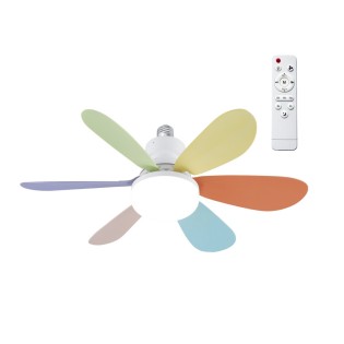 Ventilateur LED Altari E27 Multicolore CCT (15W)