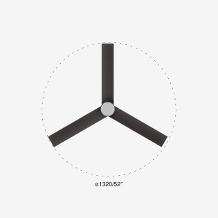 Ventilateur de plafond LED Cruiser L CCT Dim (20W)