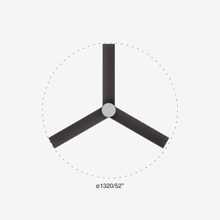 Ventilateur de plafond LED Cruiser L CCT Dim (20W)