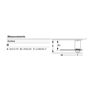 Ventilateur avec lumiere LED Mini Tube (17W)
