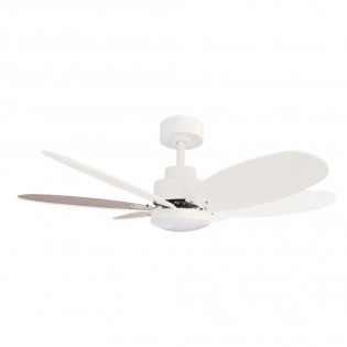 Ventilateur de plafond LED Rainbow M Blanc CCT Dim (18W)