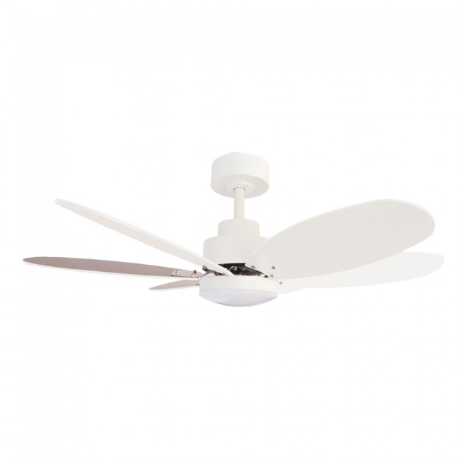Ventilateur de plafond LED Rainbow M Blanc CCT Dim (18W)
