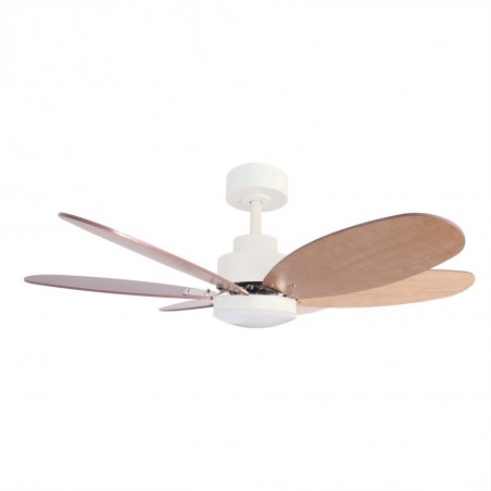 Ventilateur de plafond LED Rainbow M Blanc CCT Dim (18W)
