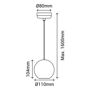 Lampe de plafond Doty