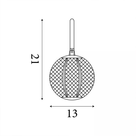 Applique murale LED Allure (8W)