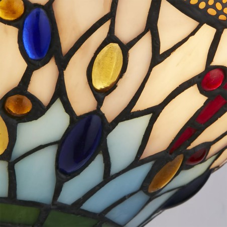 Applique Murale Tiffany Dragonfly