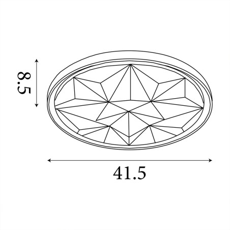 Plafónnier LED Satellite (24W)