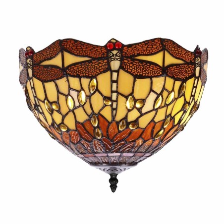 Plafonnier Tiffany Belle Amber