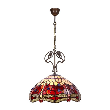 Lampe de plafond cristal Tiffany Belle Epoque