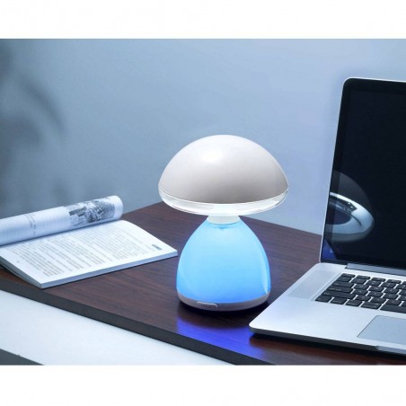 Lámpara de sobremesa RGB LED (siete colores)