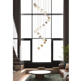 Lampe de plafond LED Cuboid (100W)