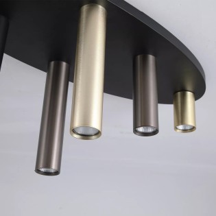 Plafonnier Tubes II (6 lumieres)