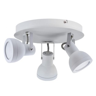 Plafón de techo circular Heli (3 luces)