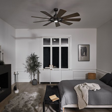 Ventilateur de plafond LED Gentry (14W)