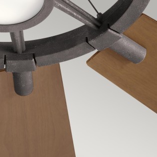 Ventilateur de plafond LED Gentry (14W)