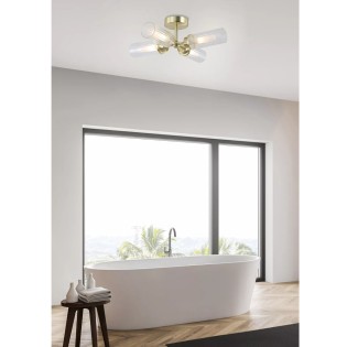 Plafonnier pour bains Imperial (4 lumieres)