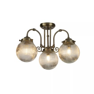 Plafonnier pour salle de bains Belvue (3 lumieres)
