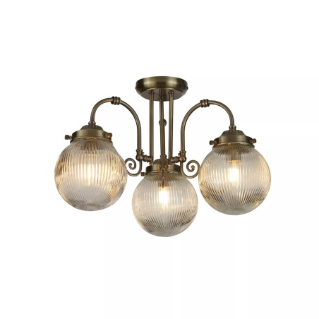 Plafonnier pour salle de bains Belvue (3 lumieres)