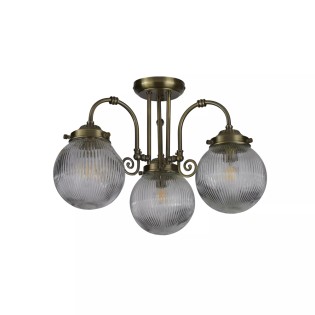Plafonnier pour salle de bains Belvue (3 lumieres)