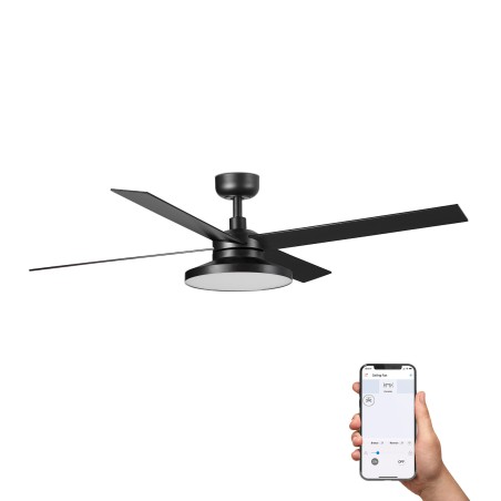 Ventilateur de plafond LED Rudder TAK L 4 TUYA (20W)