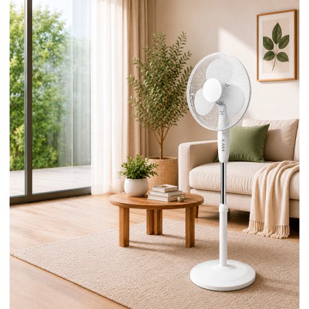 Ventilateur sur pied Luno 3 vitesses (50W)
