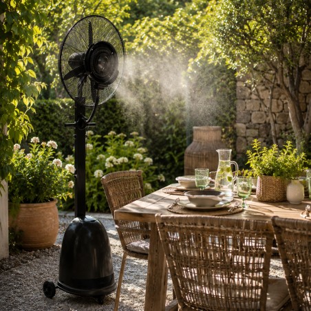 Ventilateur sur pied industriel brumisateur Carpatos (230W)
