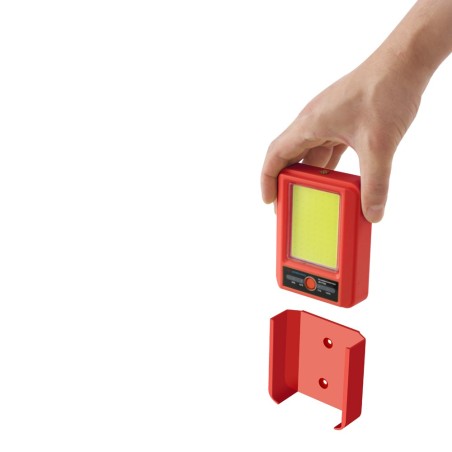 Lampe de poche rechargeable Powerbank Giver Rouge (5W)
