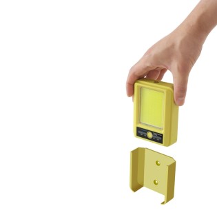 Lampe de poche rechargeable Powerbank Giver jaune (5W)