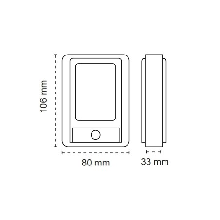 Lampe de poche rechargeable Powerbank Giver jaune (5W)