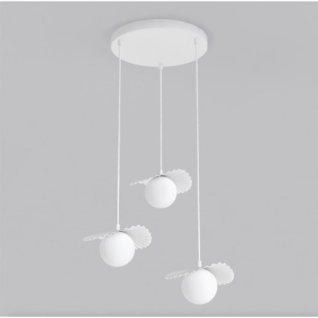 Lampe de plafond Valbona Blanc (3 lumières)