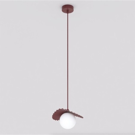 Lampe de plafond Valbona Grenat