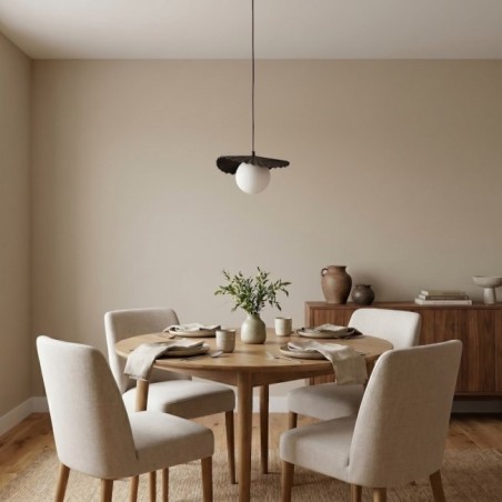 Lampe de plafond Valbona Noir