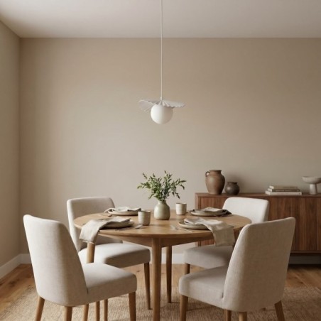 Lampe de plafond Valbona Blanc