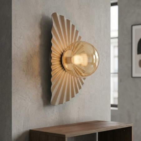 Applique murale Valbona Beige Ambre