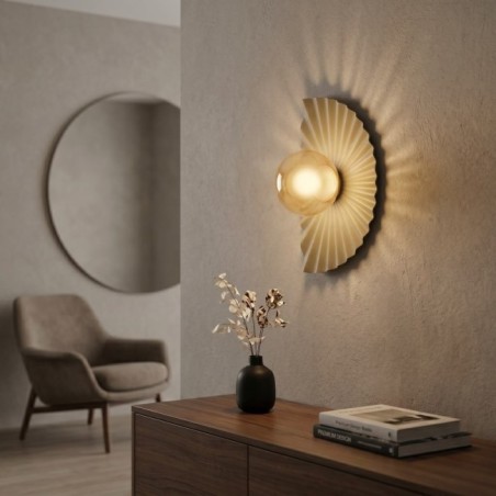 Applique murale Valbona Beige Ambre