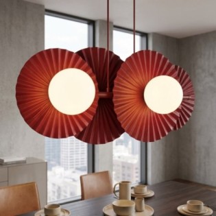 Lampe de plafond Drino Grenat (4 lumières)