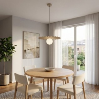 Lampe de plafond Drino Beige